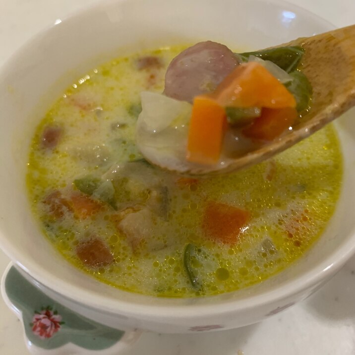 こどもが食べてくれる 野菜たっぷり豆乳スープ レシピ 作り方 By 4chiちゃいむ 楽天レシピ こどもが食べてくれる 野菜たっぷり豆乳スープ レシピ 作り方 By 4chiちゃいむ 楽天レシピ
